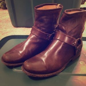 Frye Phillip Harness booties
